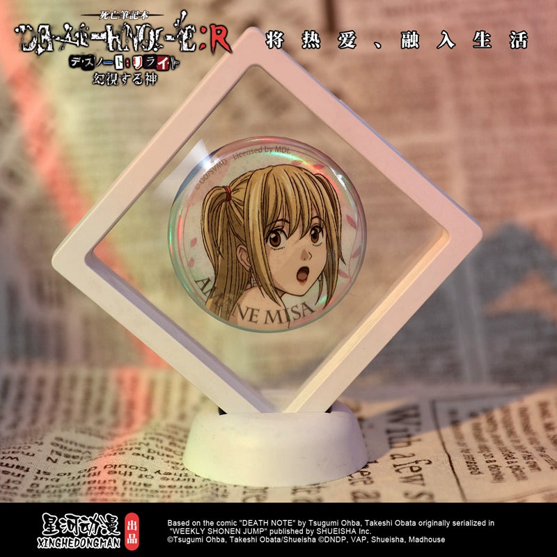 Death Note Moon Badge