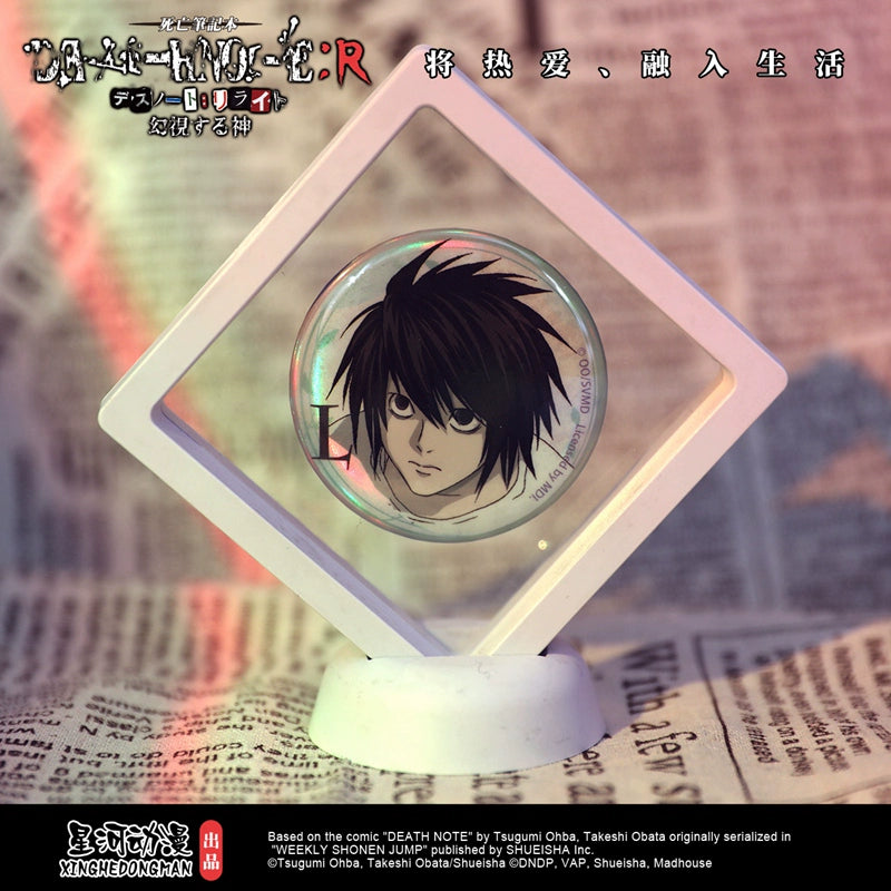 Death Note Moon Badge