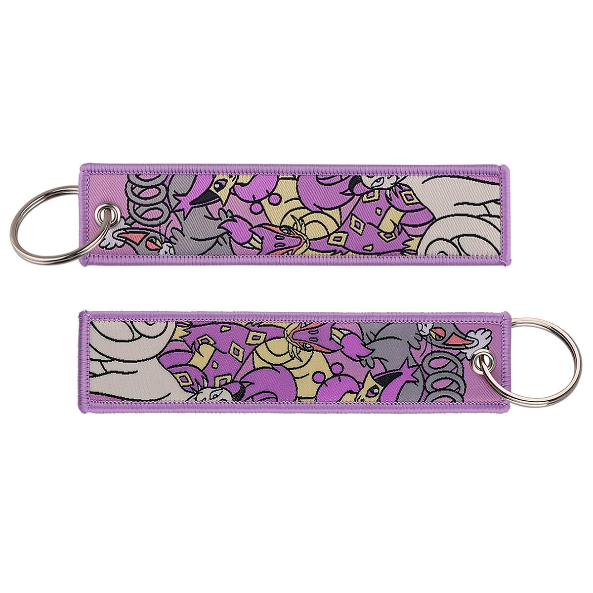 Embroidered Pokemon Keychains
