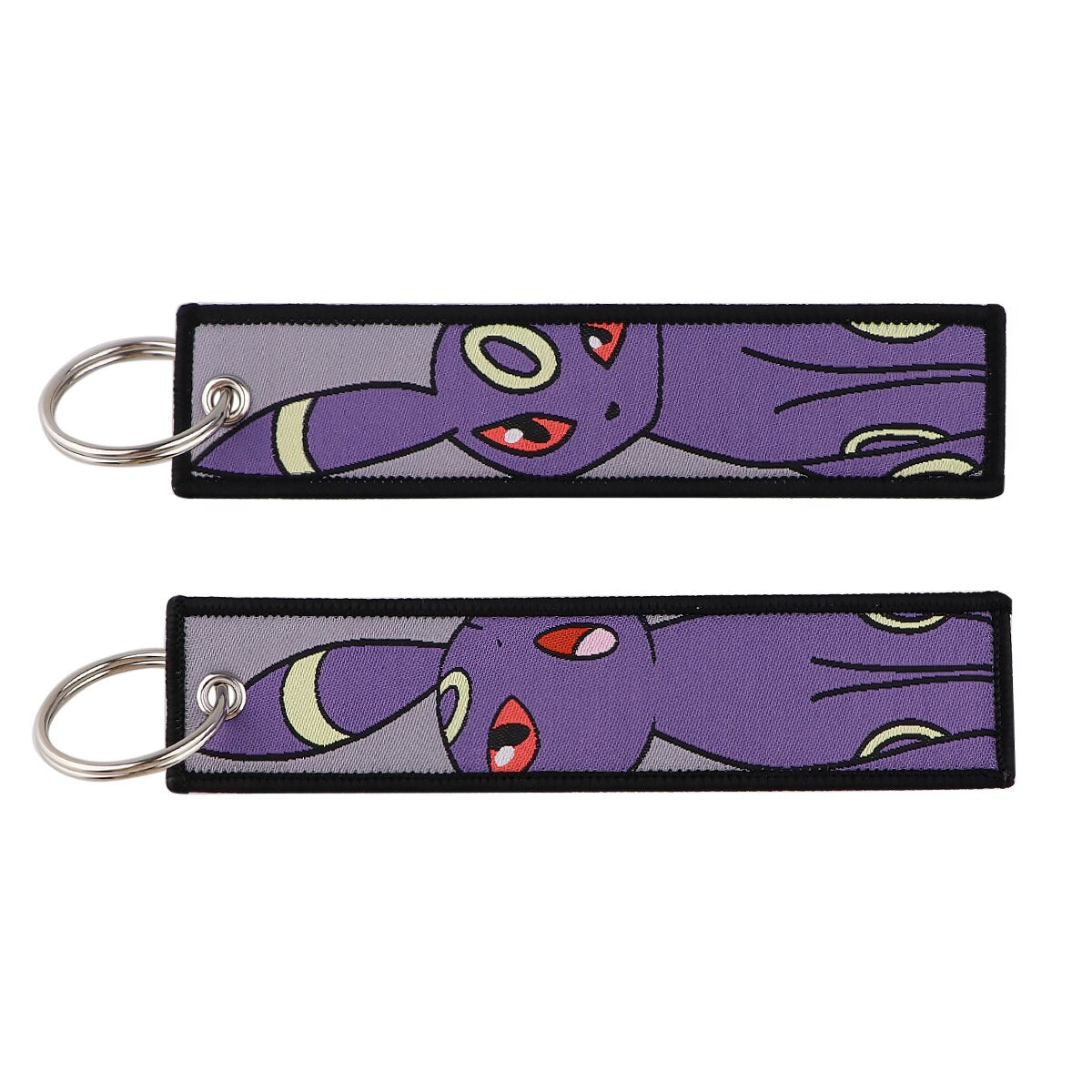 Embroidered Pokemon Keychains