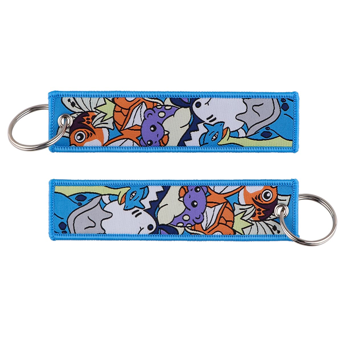 Embroidered Pokemon Keychains