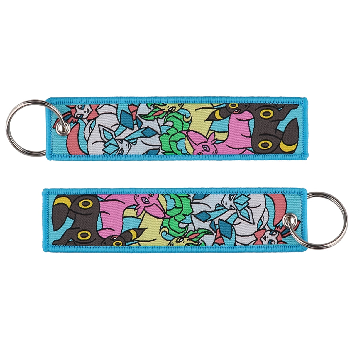 Embroidered Pokemon Keychains