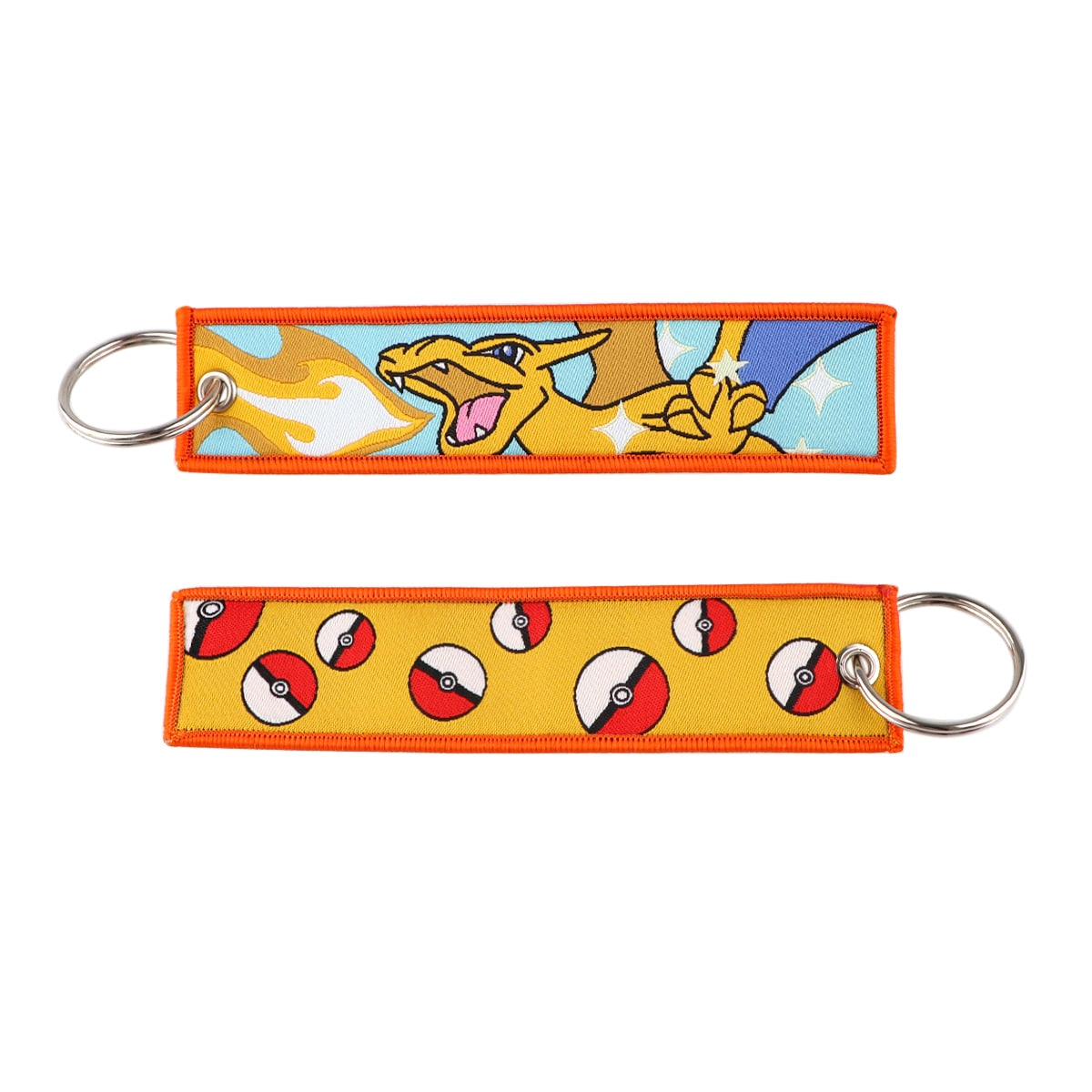 Embroidered Pokemon Keychains