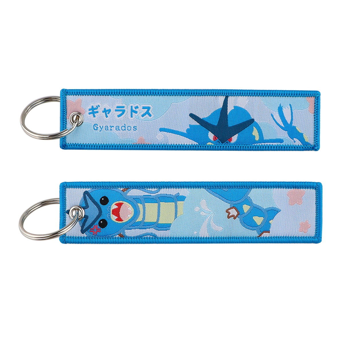 Embroidered Pokemon Keychains