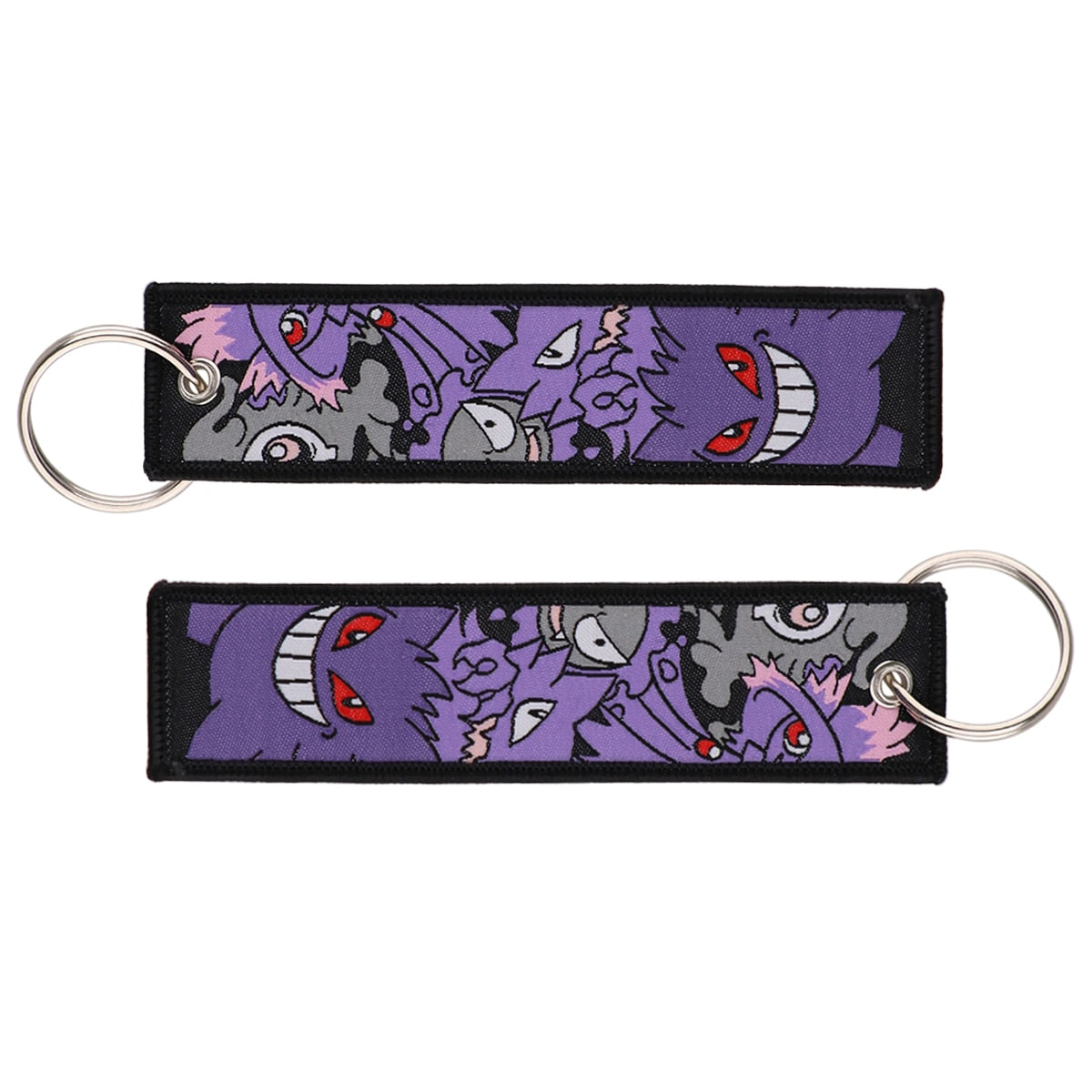 Embroidered Pokemon Keychains