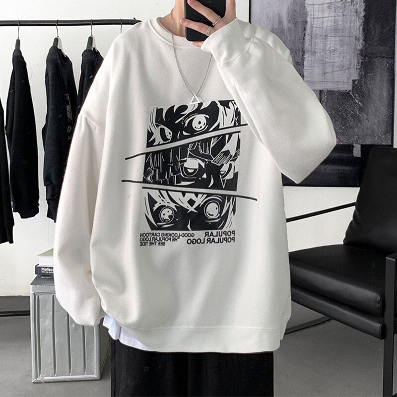 Demon Slayer Male Eyes Long Sleeve