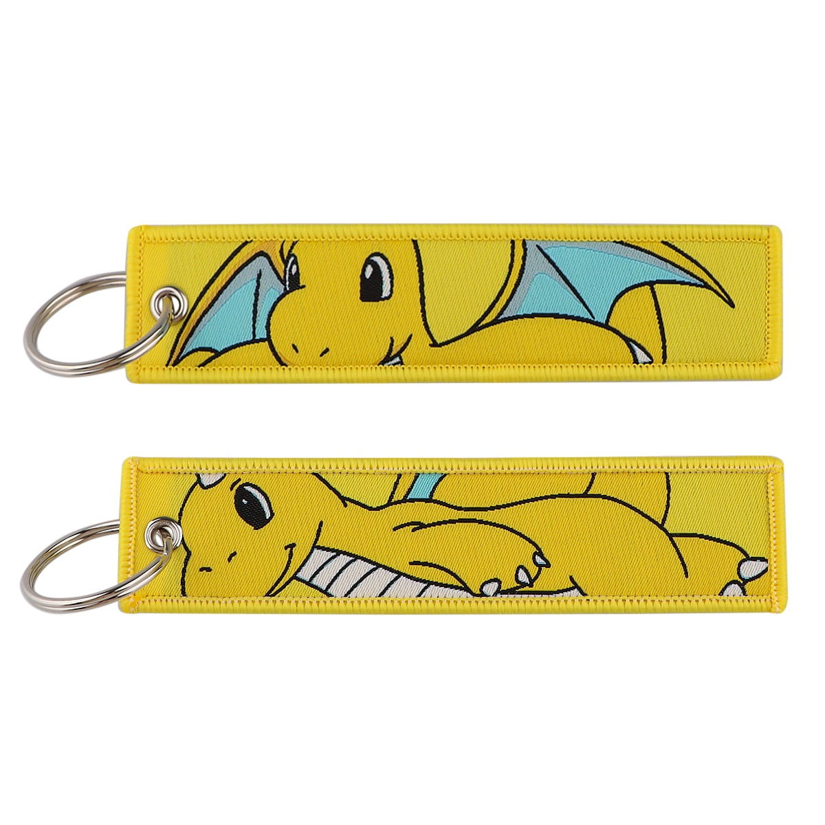 Embroidered Pokemon Keychains