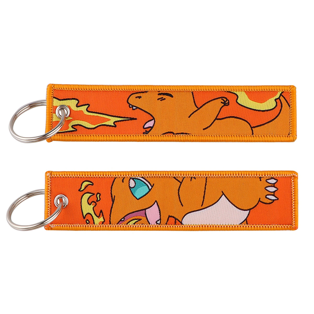 Embroidered Pokemon Keychains