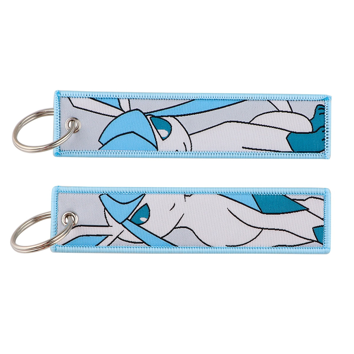 Embroidered Pokemon Keychains