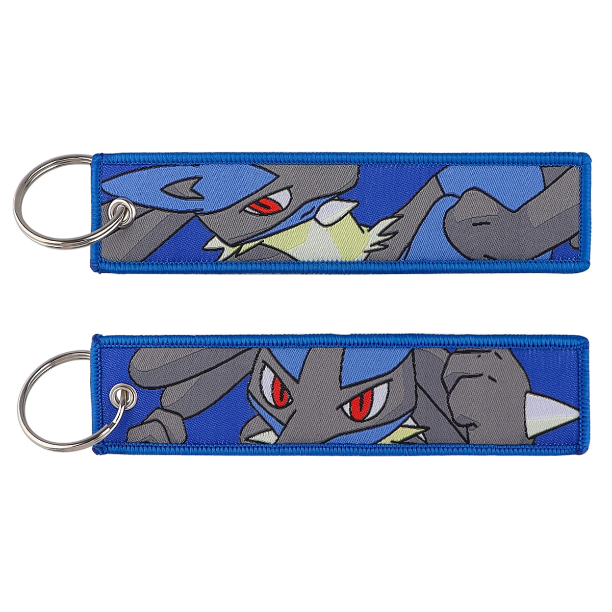 Embroidered Pokemon Keychains