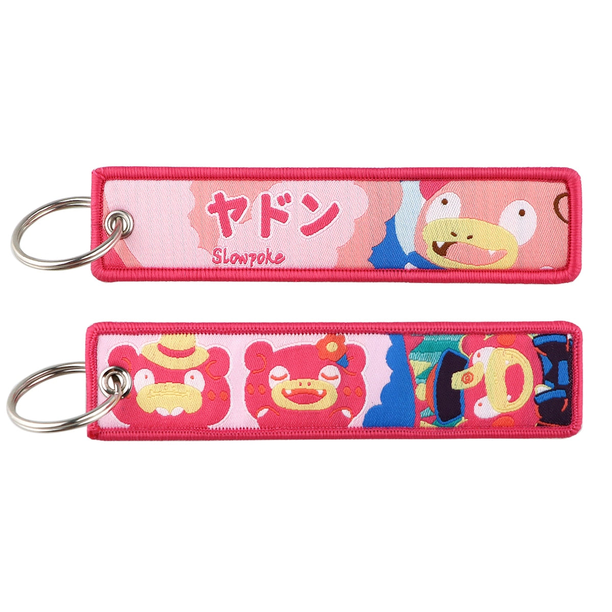 Embroidered Pokemon Keychains