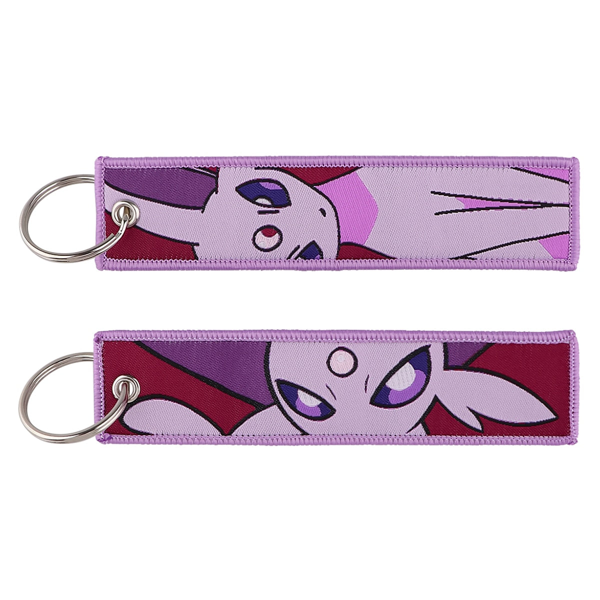 Embroidered Pokemon Keychains