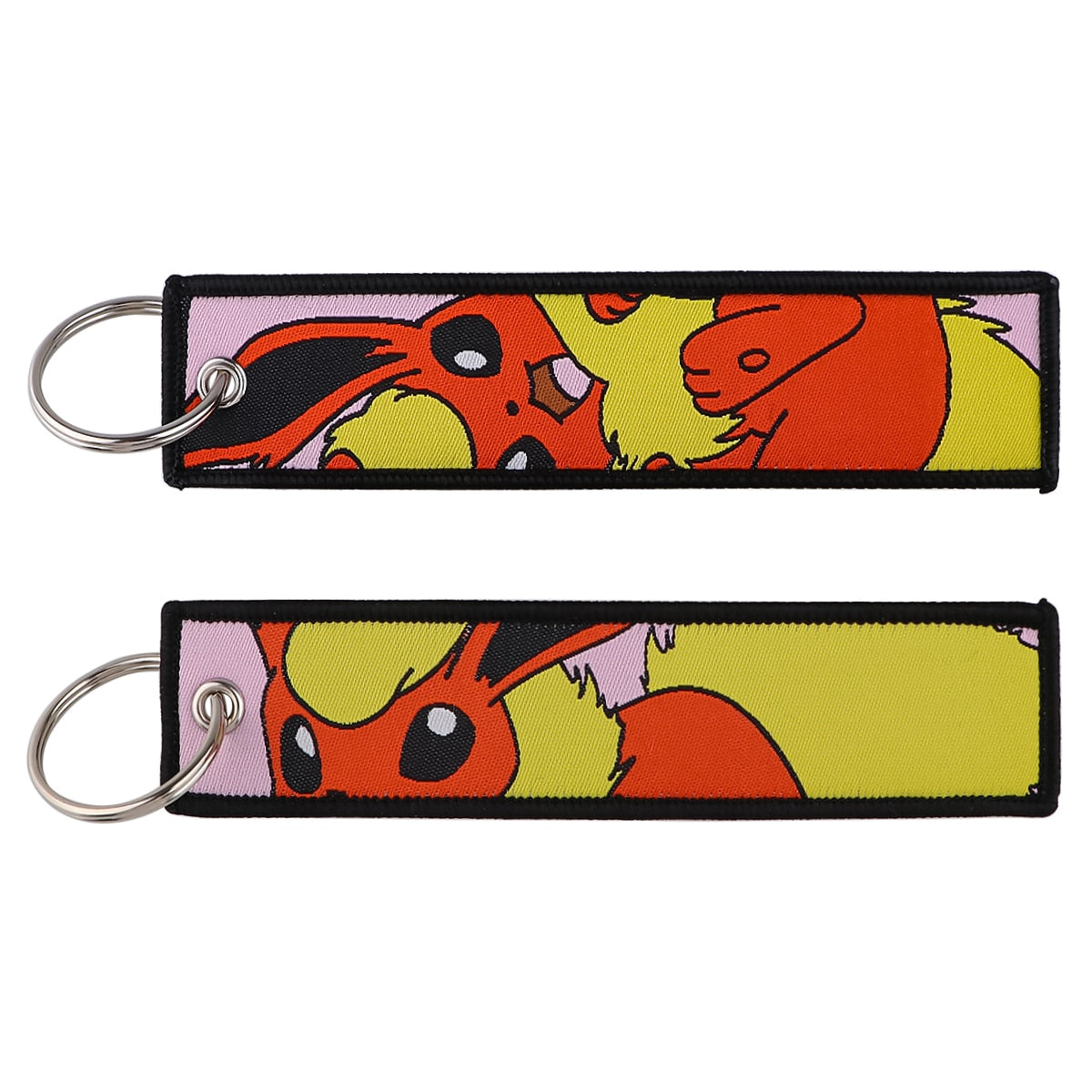 Embroidered Pokemon Keychains