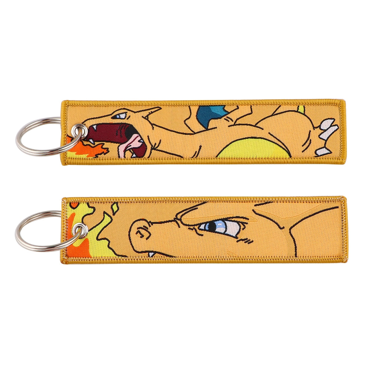 Embroidered Pokemon Keychains