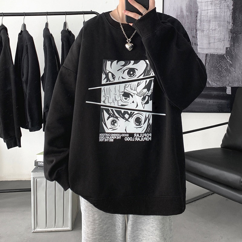Demon Slayer Male Eyes Long Sleeve