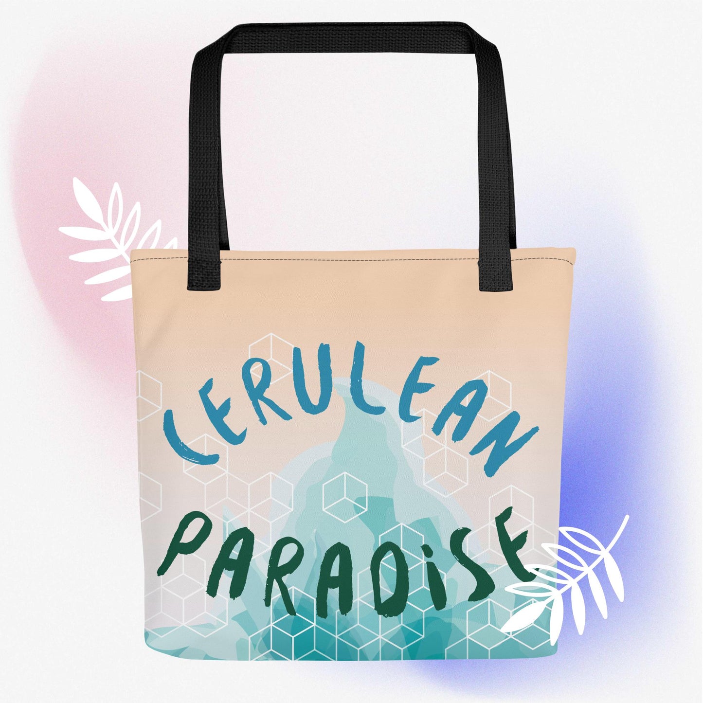Cerulean Paradise Tote Bag