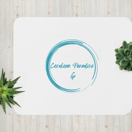 Cerulean Paradise Mouse Pad