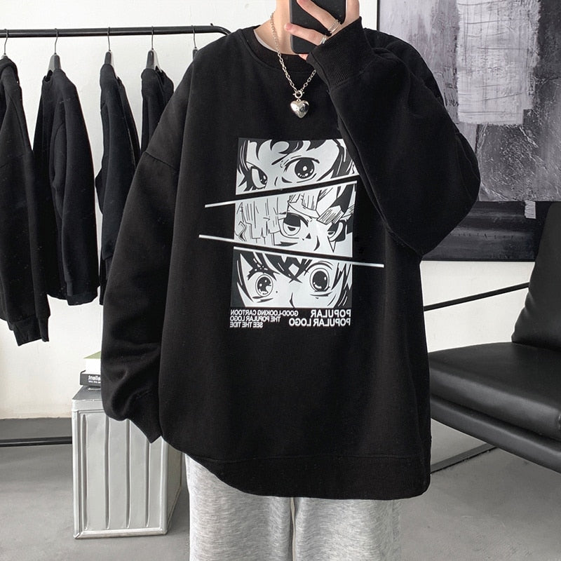 Demon Slayer Male Eyes Long Sleeve
